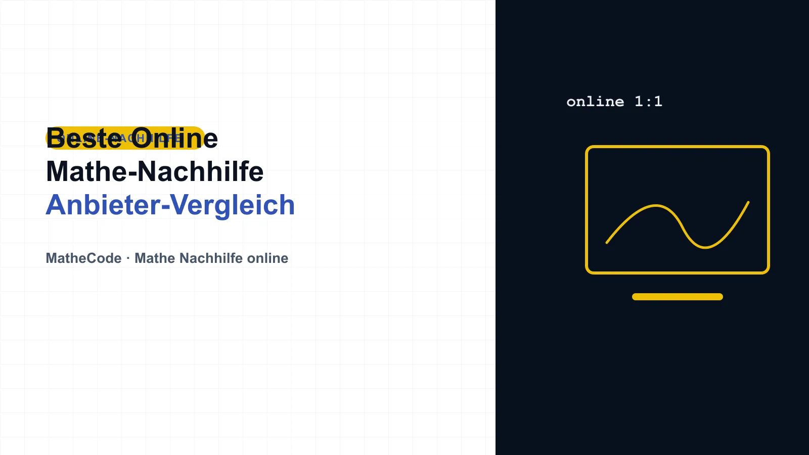 Illustration zum Thema Beste Online Mathe-Nachhilfe: Anbieter-Vergleich 2026